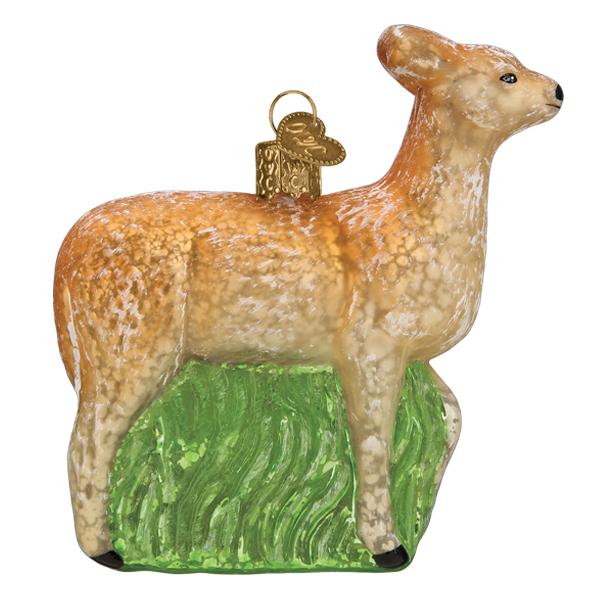 Vintage Doe Ornament Old World Christmas