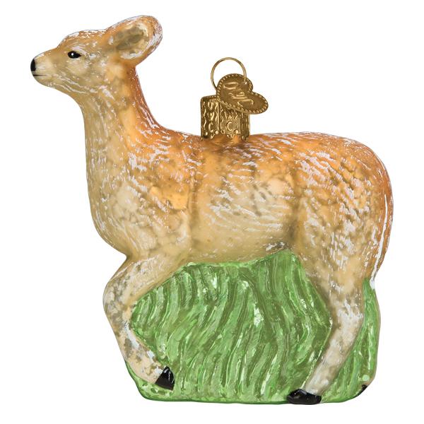 Vintage Doe Ornament Old World Christmas