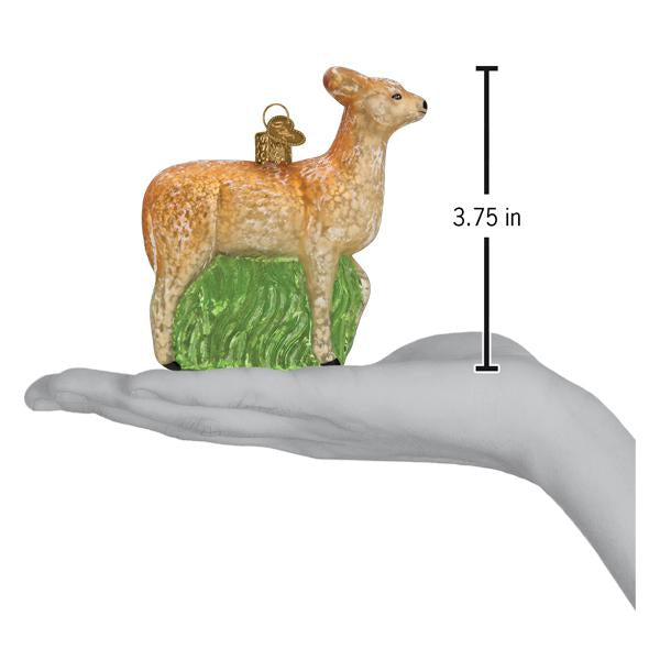 Vintage Doe Ornament Old World Christmas