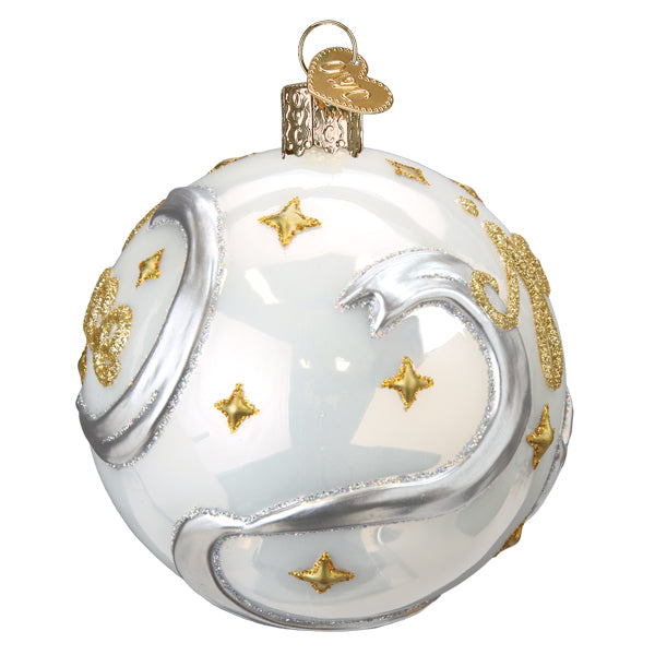 Peace & Joy Round Ornament Old World Christmas
