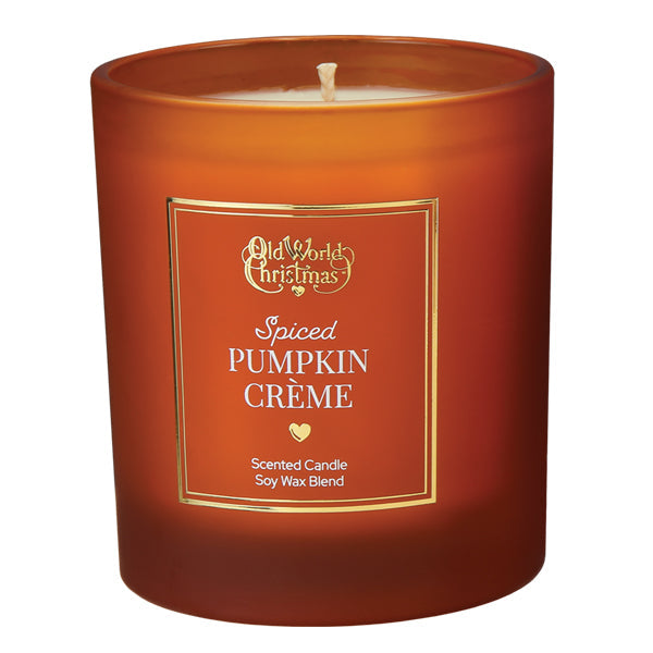 Spiced Pumpkin Creme Candle Old World Christmas