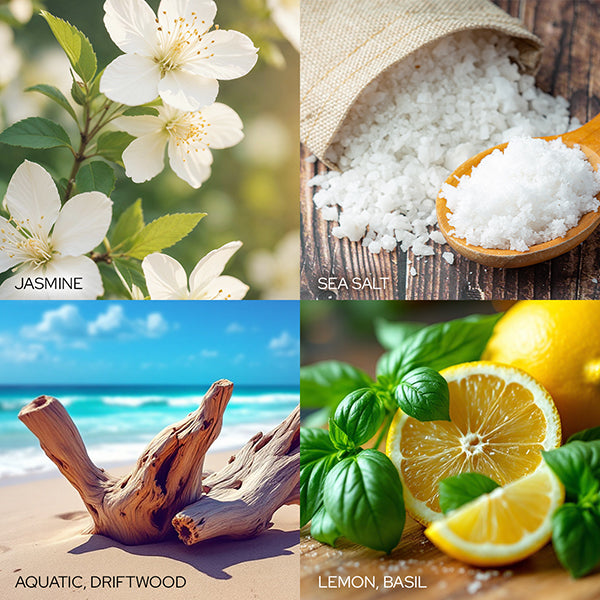 Warm Seas & Greetings Candle Old World Christmas