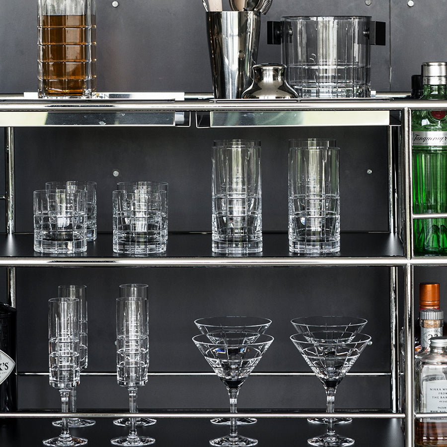 53 Piece Street Bar Cart Orrefors