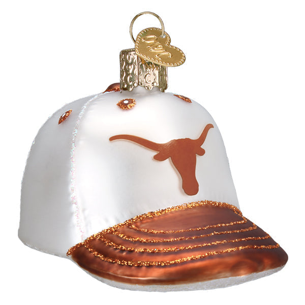 Texas Baseball Cap Ornament Old World Christmas