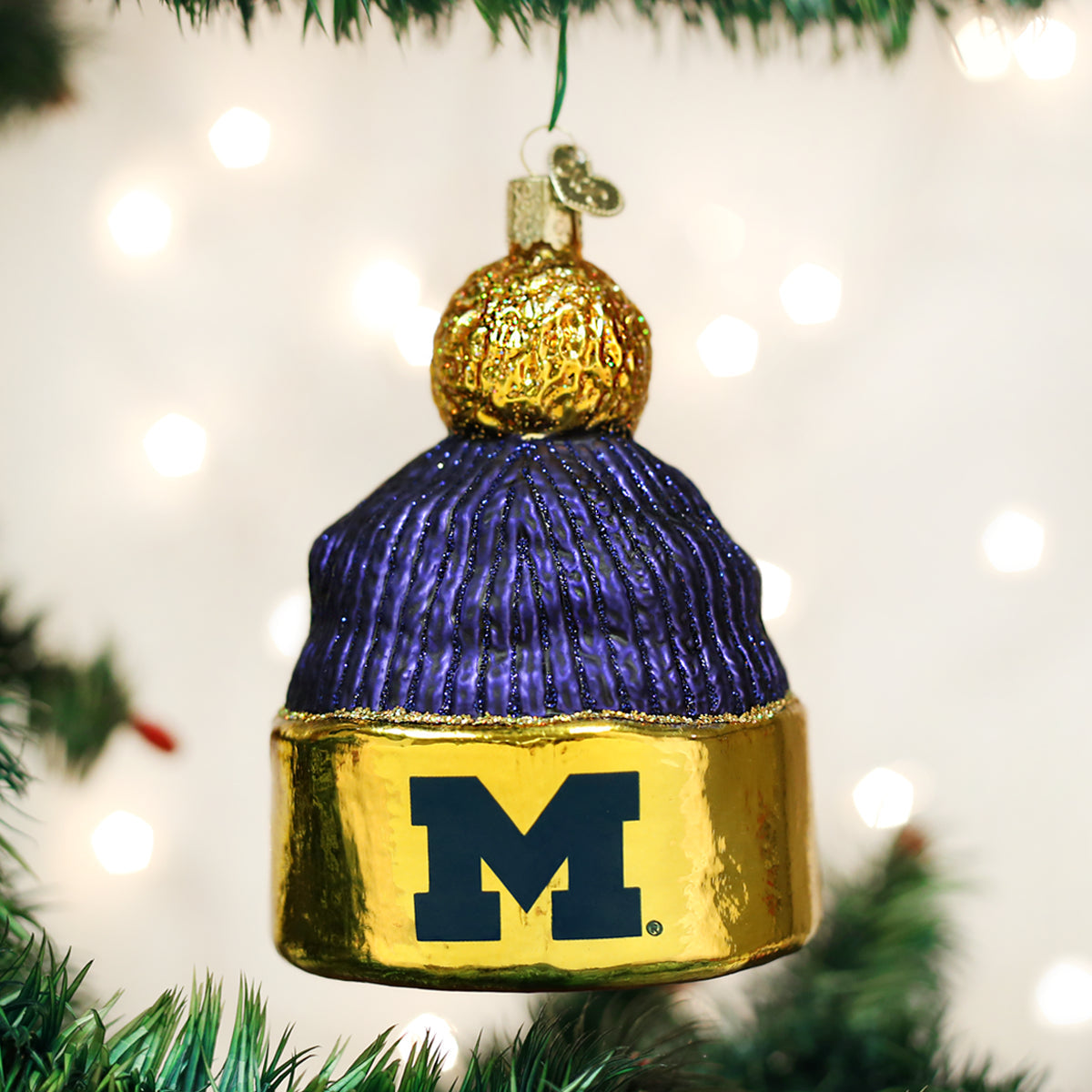 Michigan Beanie Ornament Old World Christmas