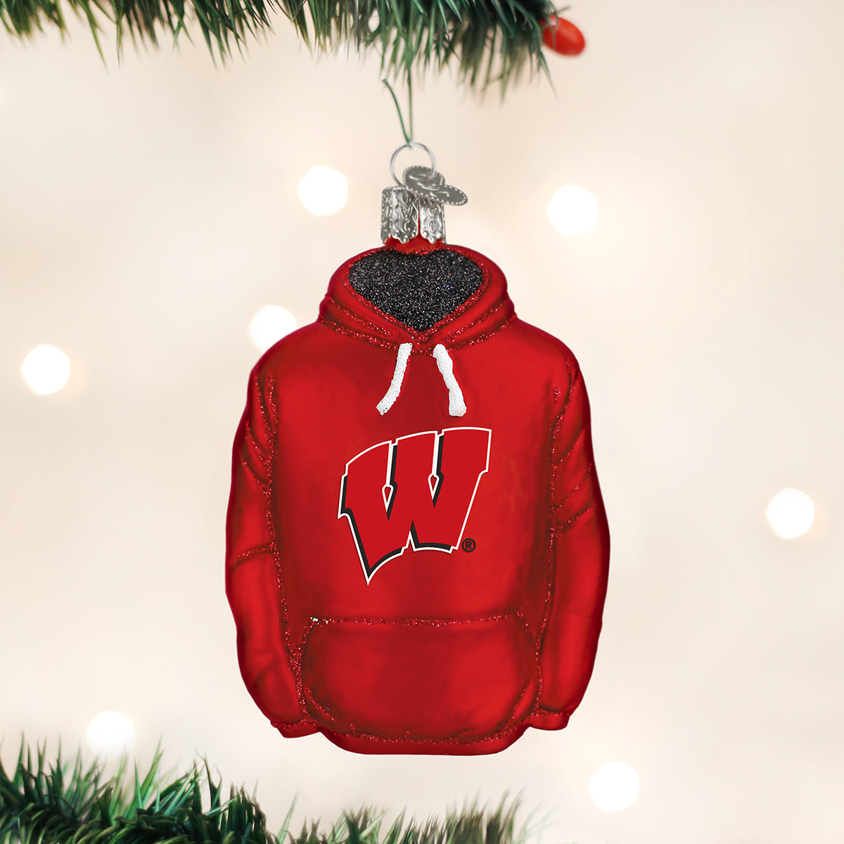 Wisconsin Hoodie Ornament Old World Christmas
