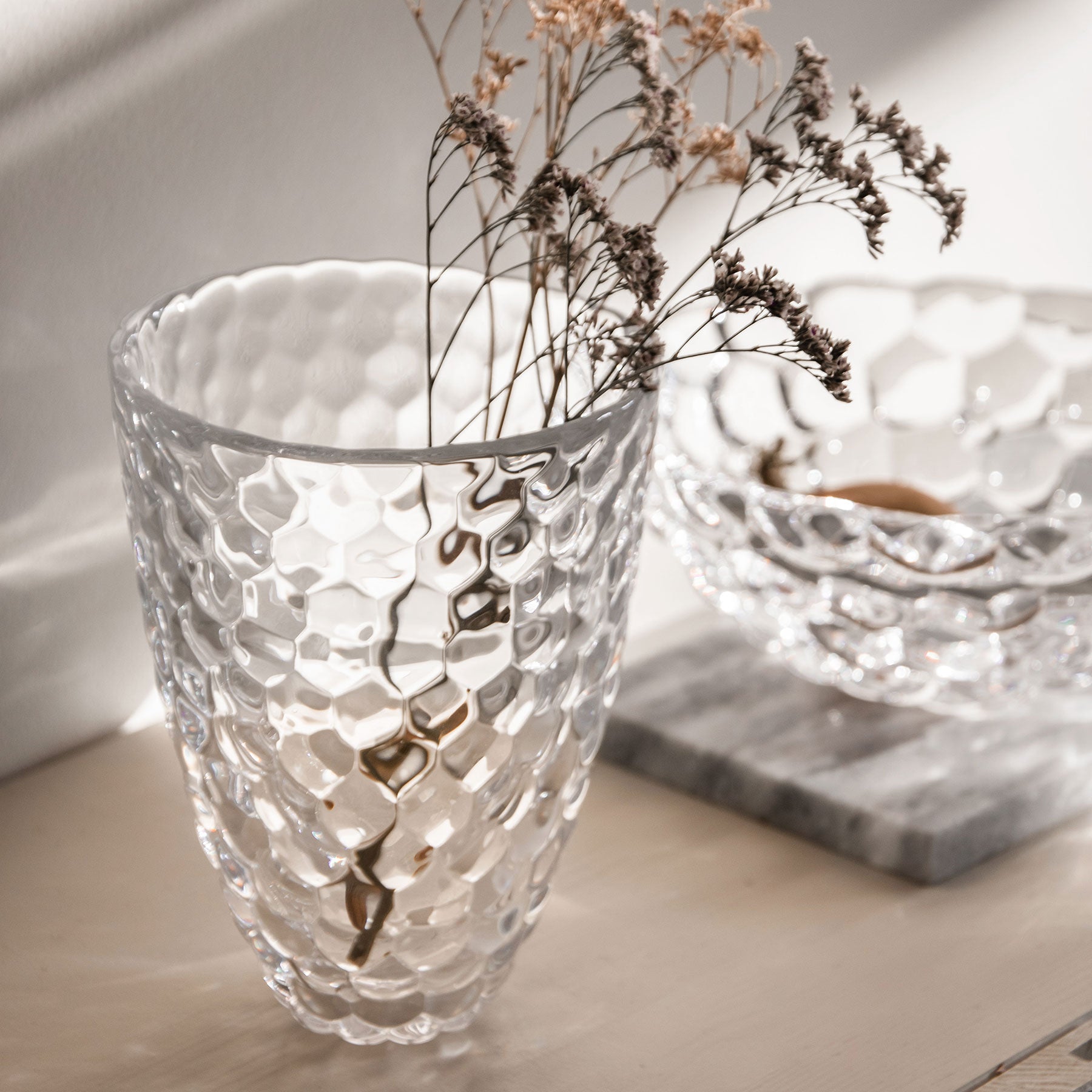 Raspberry Vase Large Orrefors