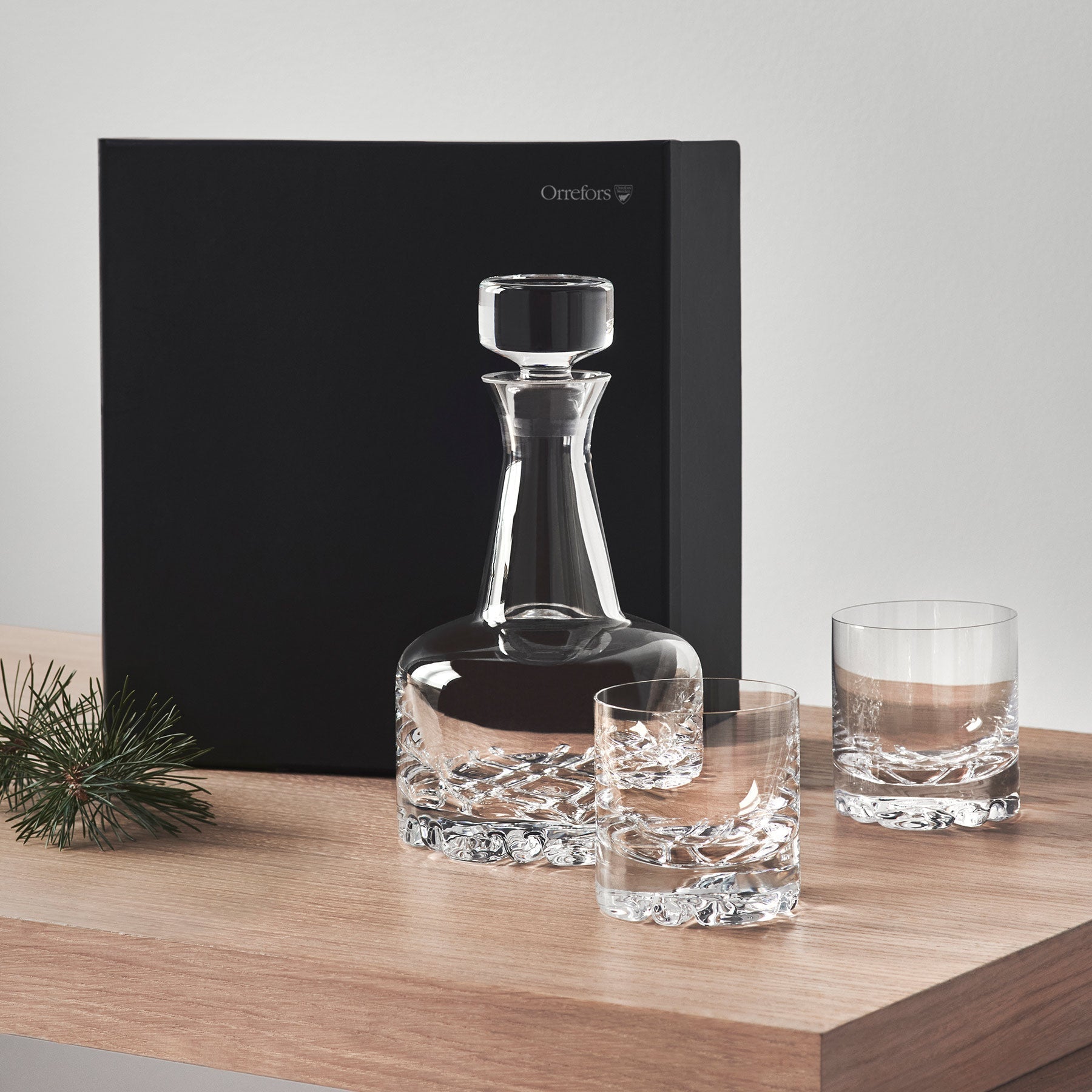 Erik Decanter 3-Piece Set Orrefors