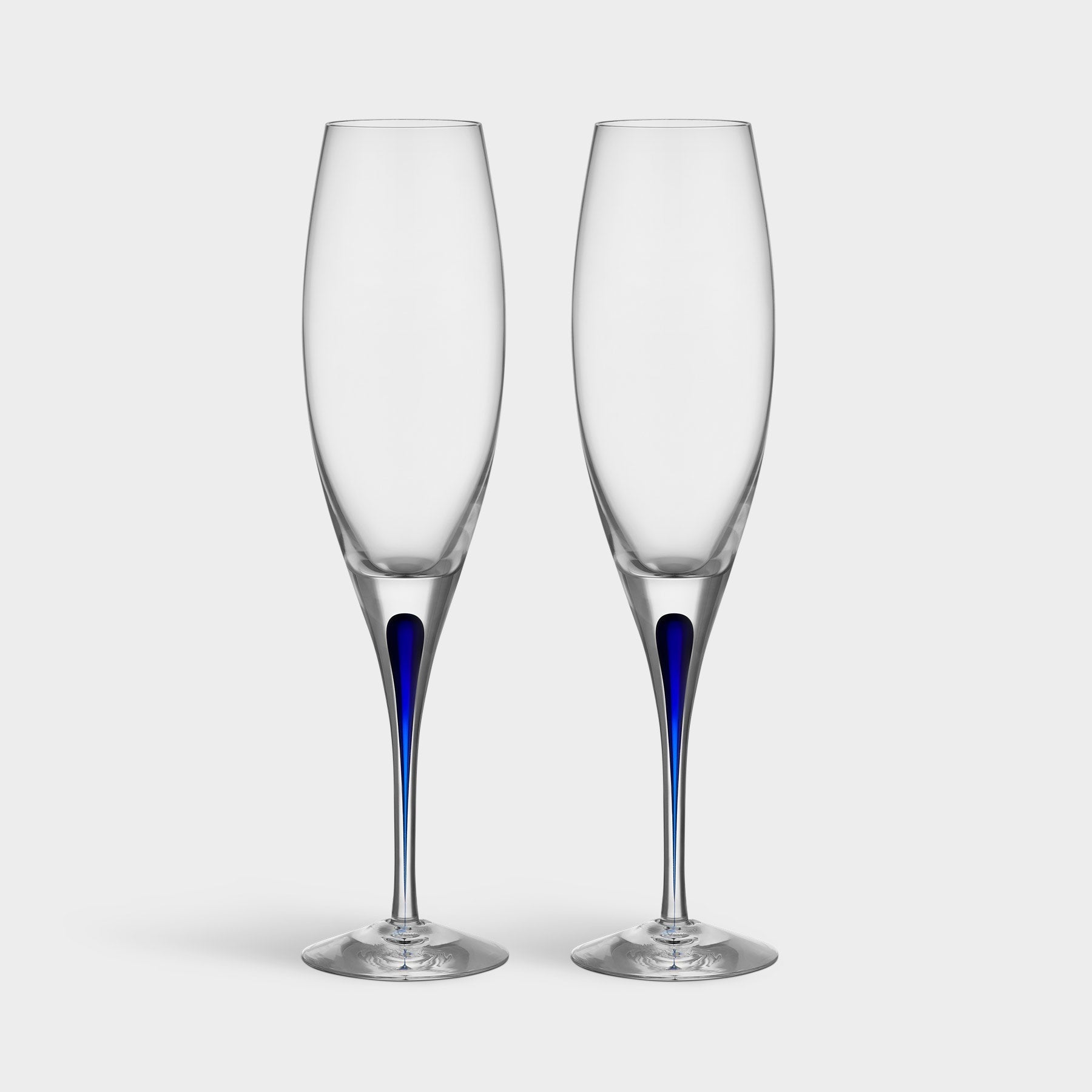 Intermezzo Blue Champagne - Set of 2 Orrefors