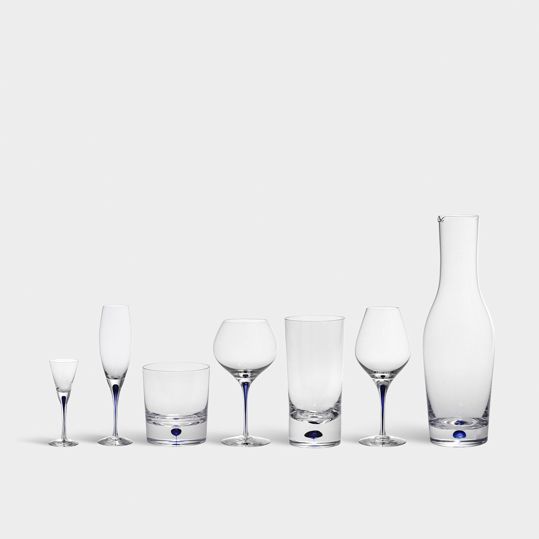 Intermezzo Blue Champagne - Set of 2 Orrefors