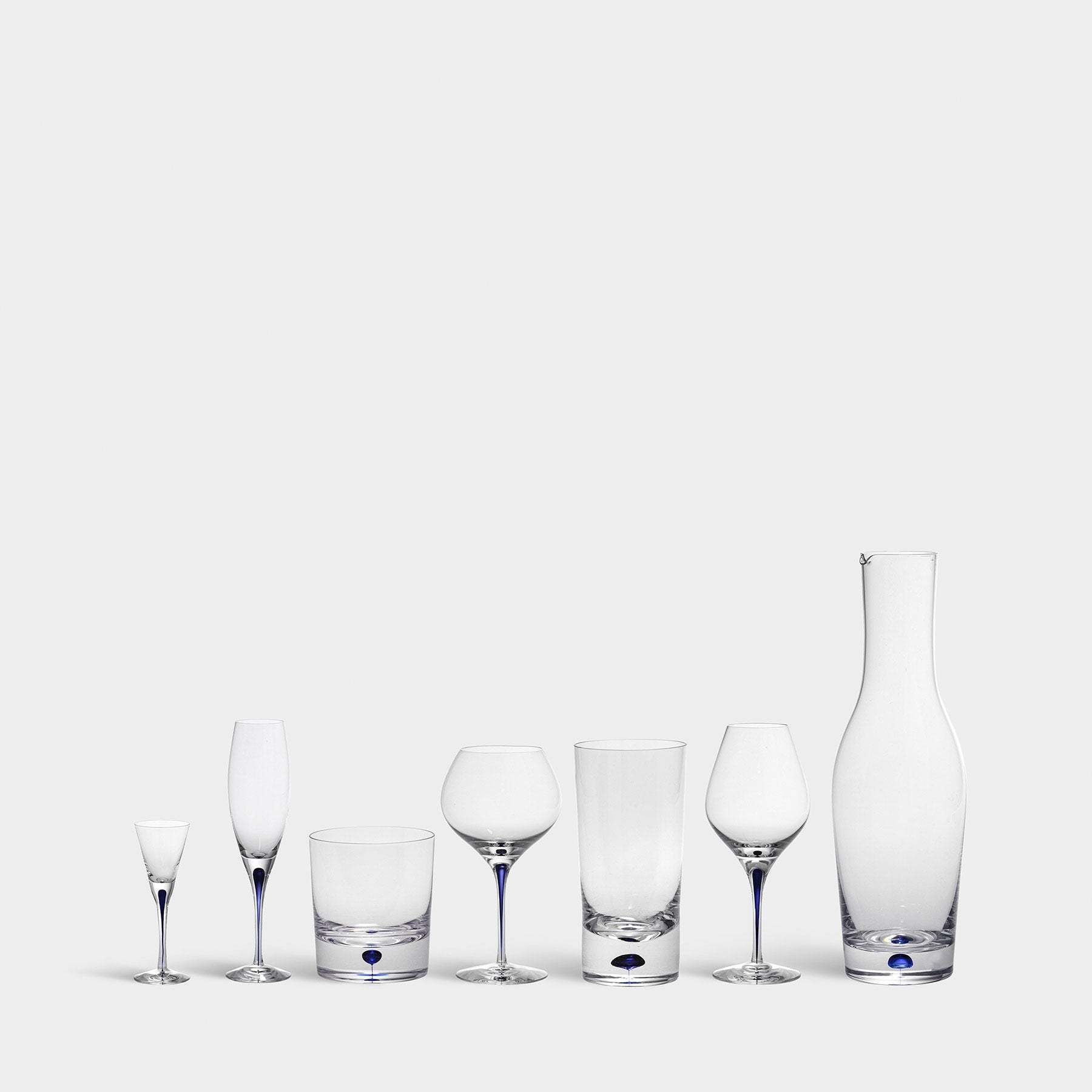 Intermezzo Blue Champagne Orrefors