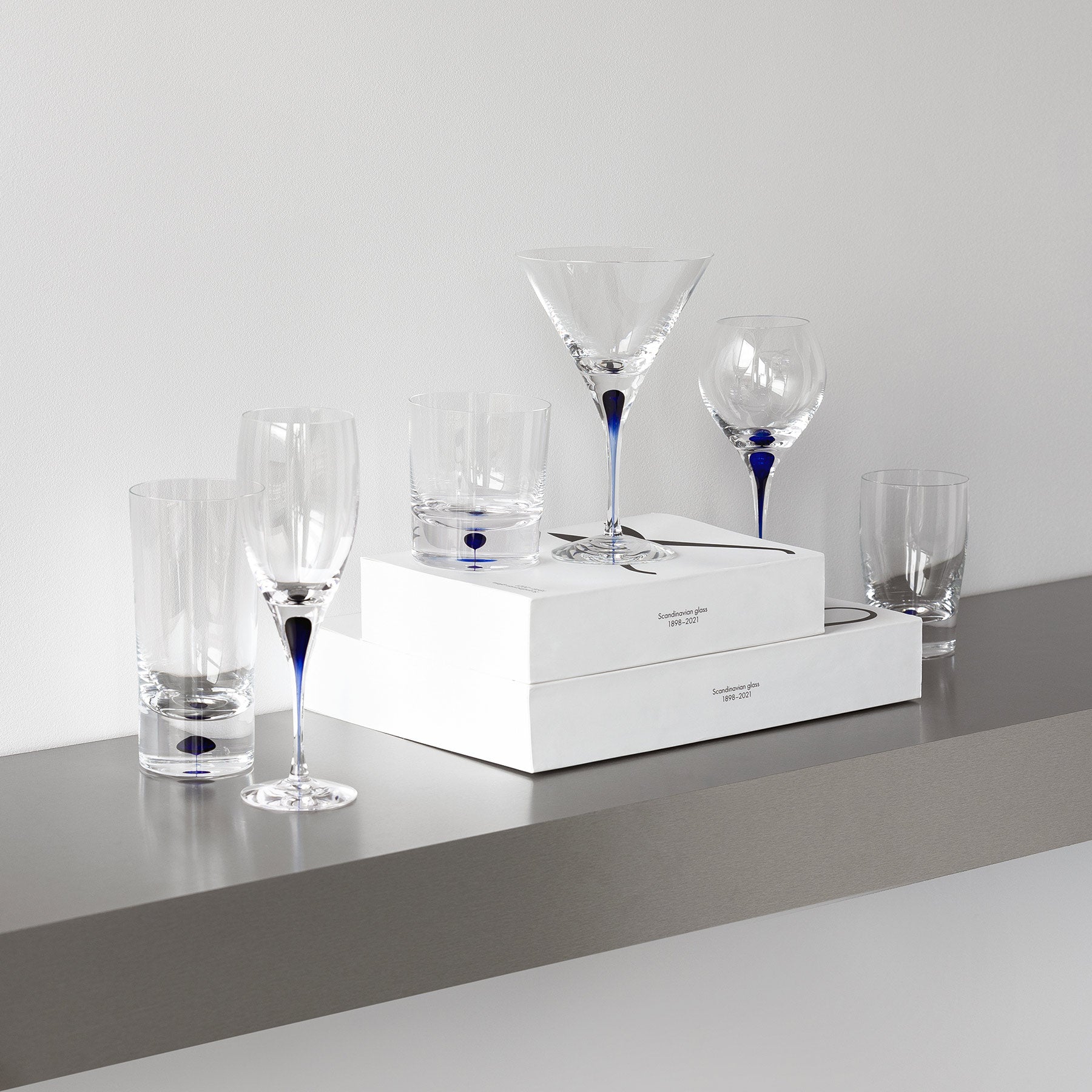 Intermezzo Blue Martini - Set of 2 Orrefors