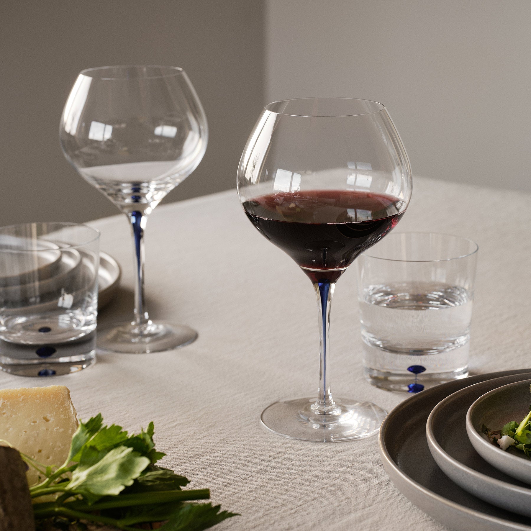 Intermezzo Blue Double Old Fashioned - Set of 2 Orrefors