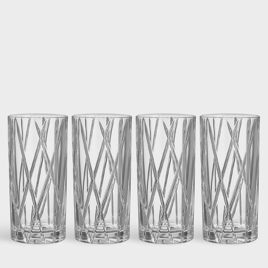 City Highball - Set of 4 Orrefors