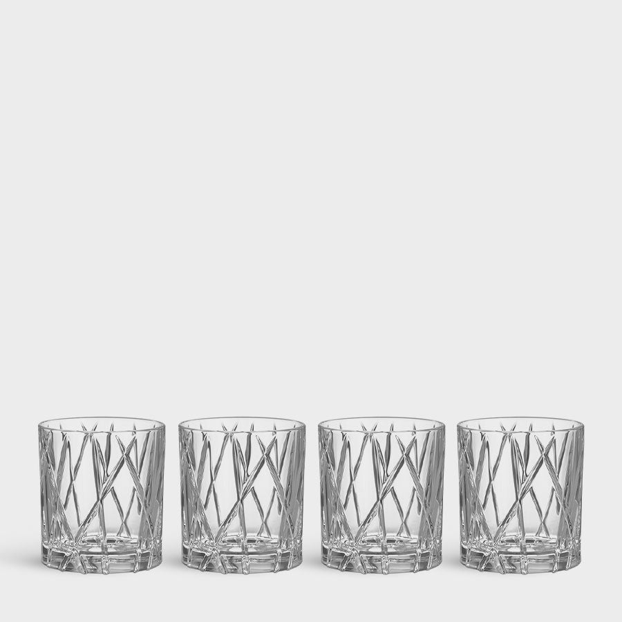 City Old Fashioned - Set of 4 Orrefors