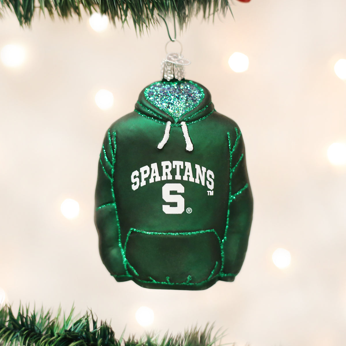 Michigan State Hoodie Old World Christmas