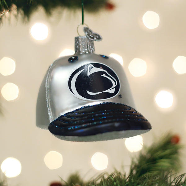 Penn State Baseball Cap Ornament Old World Christmas