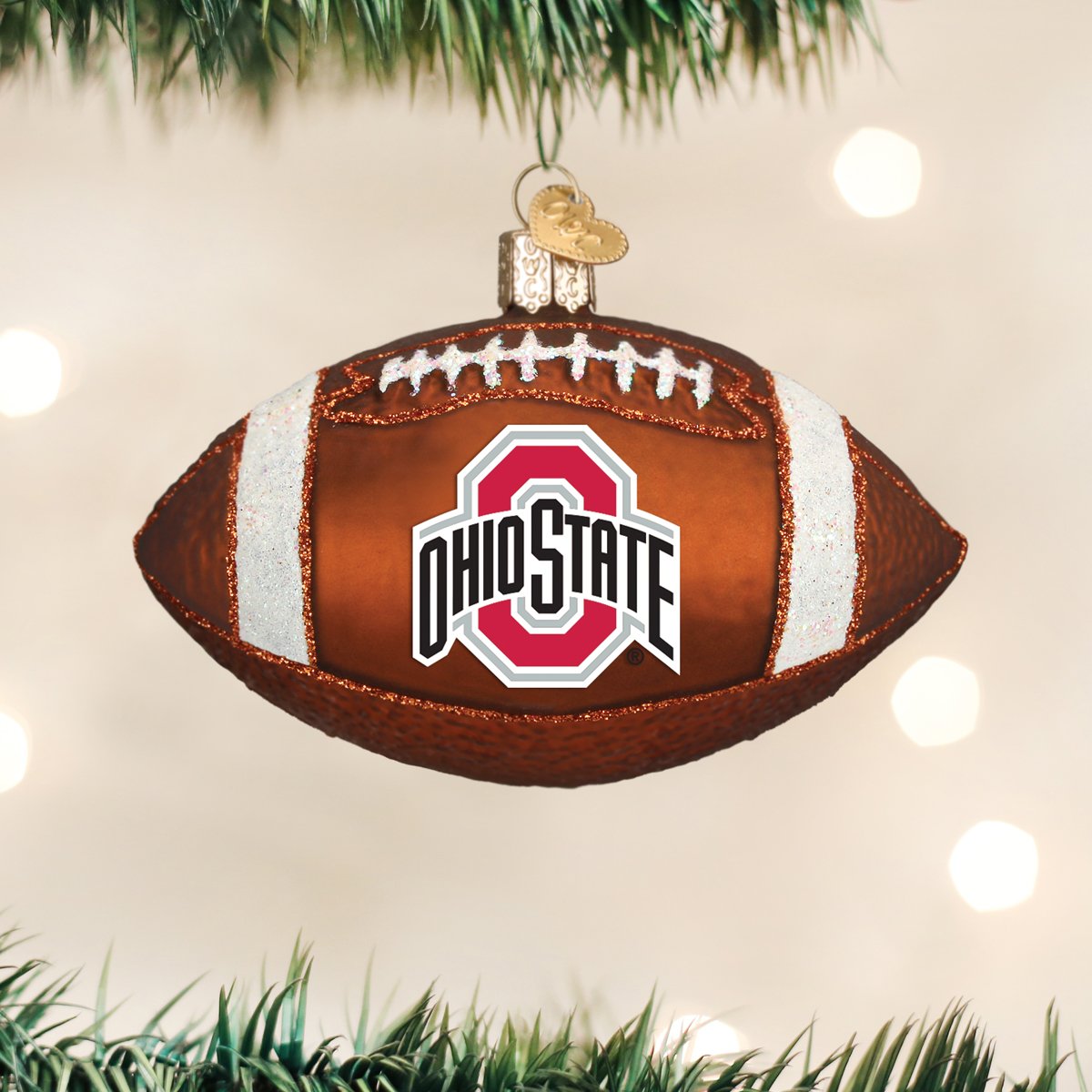 Ohio State Football Ornament Old World Christmas
