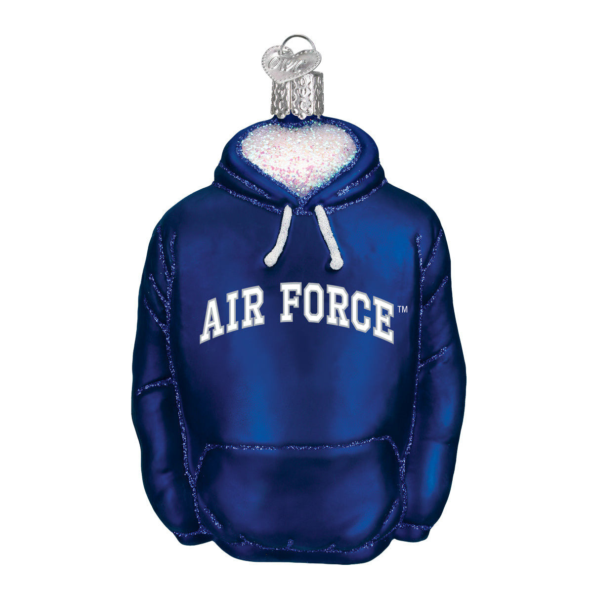 Air Force Hoodie Ornament Old World Christmas