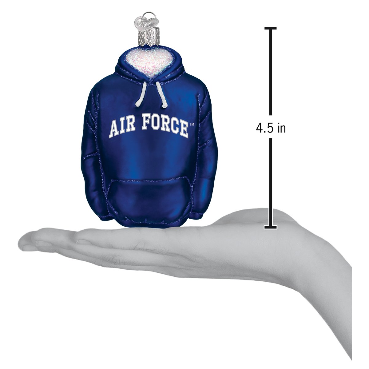 Air Force Hoodie Ornament Old World Christmas