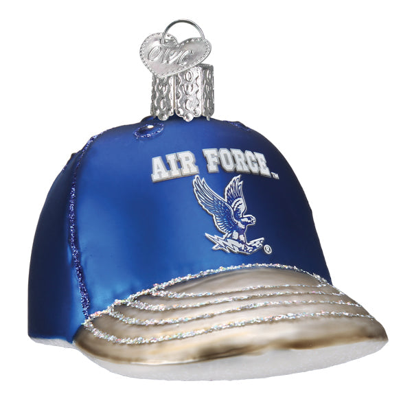 Air Force Baseball Cap Ornament Old World Christmas