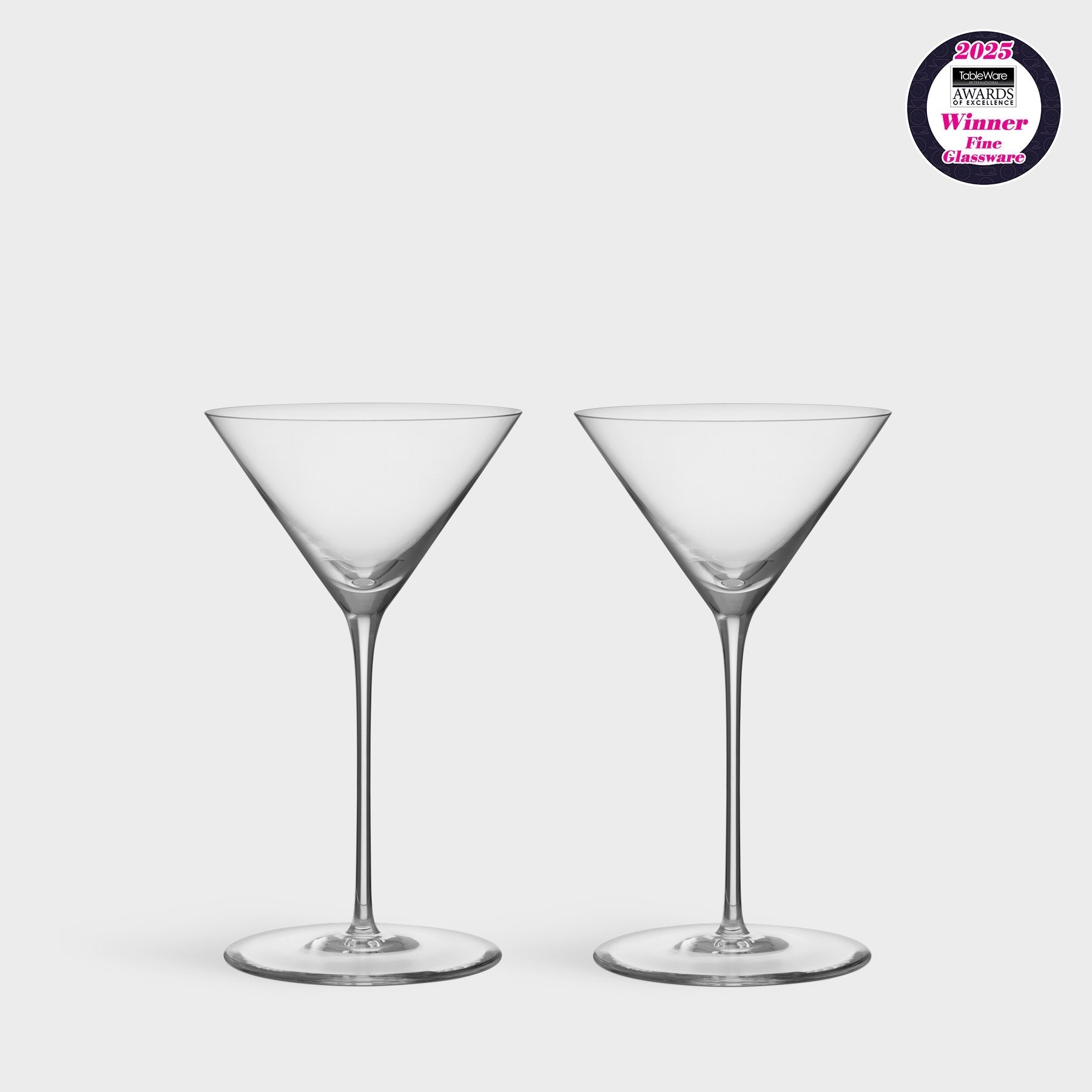 Geometry Martini - Set of 2 Orrefors
