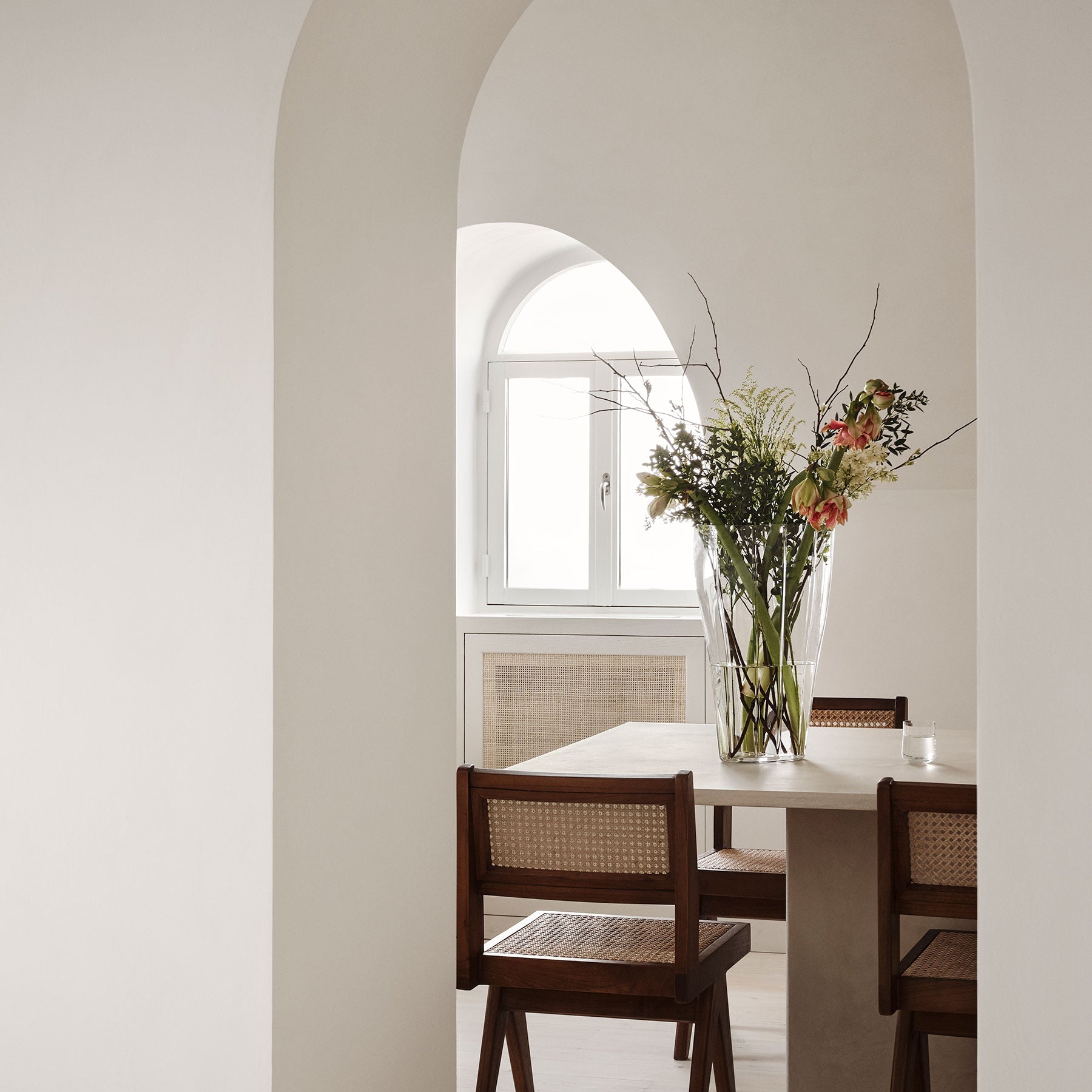 Reed Vase Clear Large Orrefors