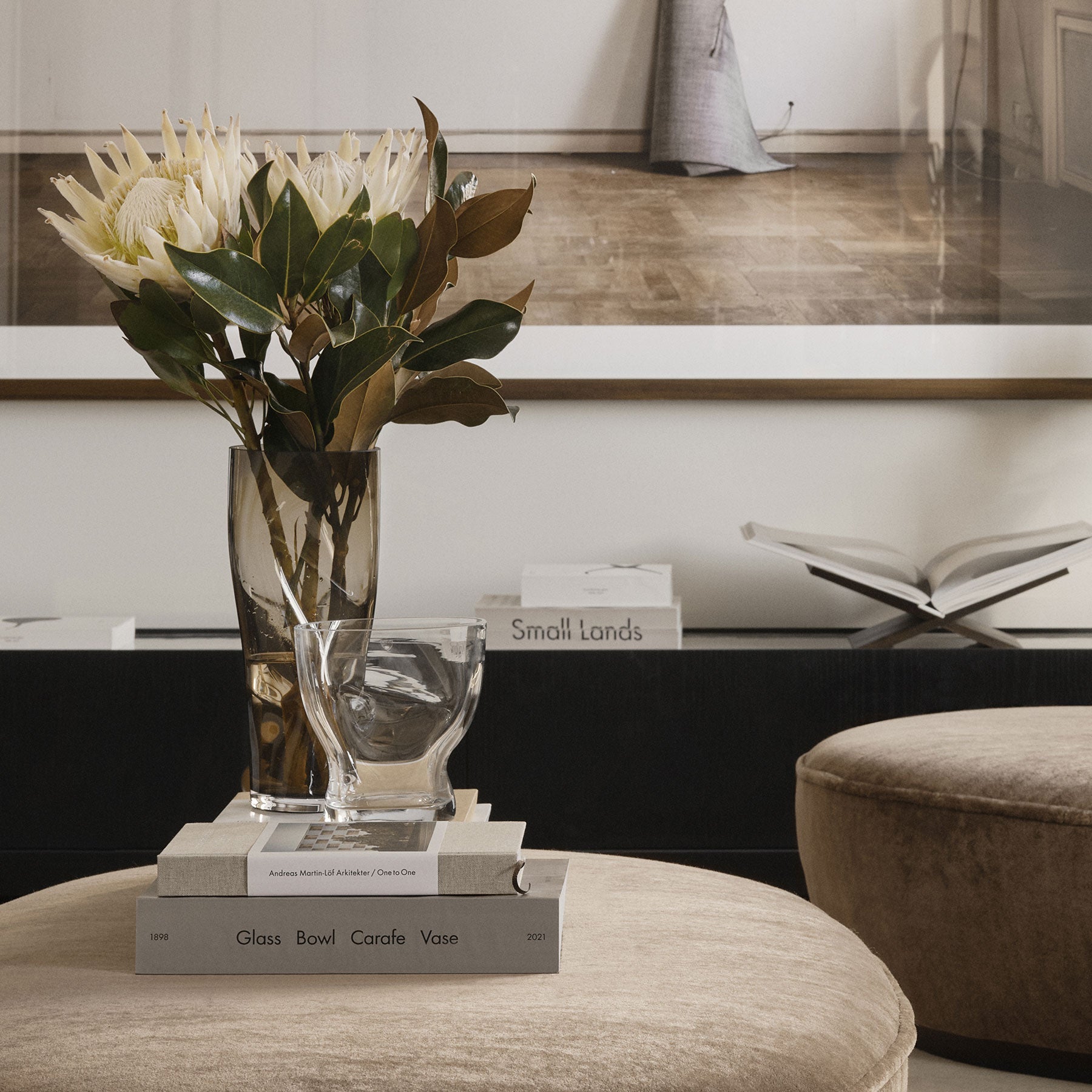 Squeeze Clear Tulip Vase Orrefors