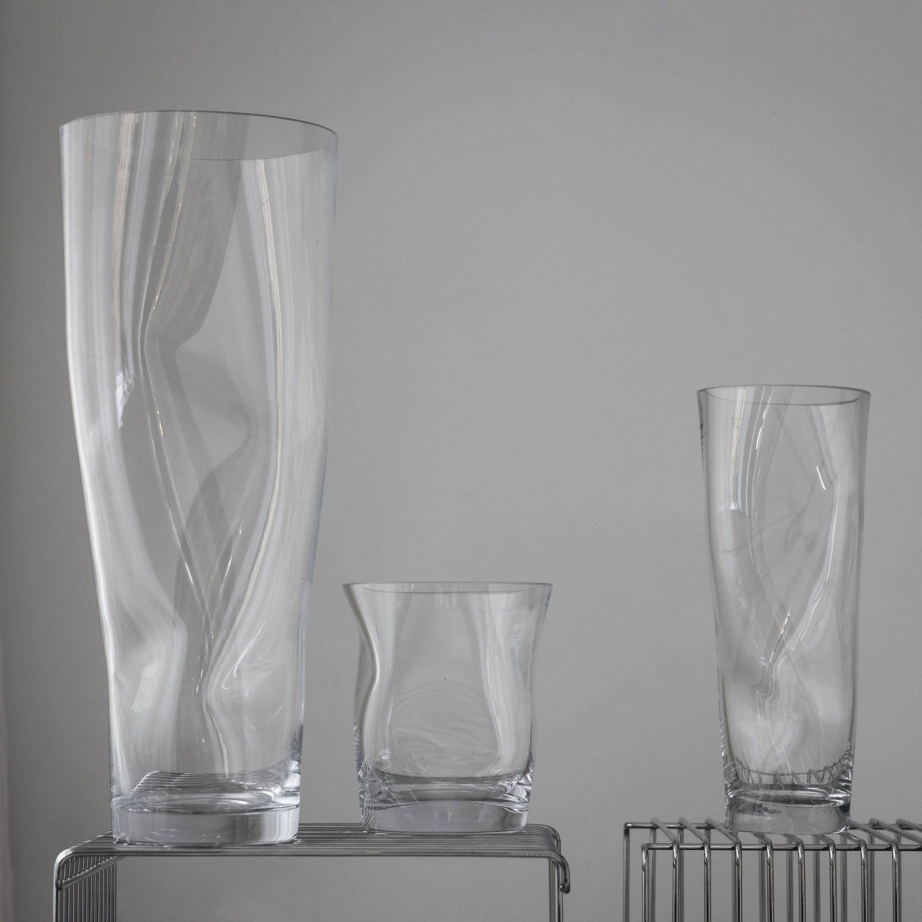 Squeeze Clear Tulip Vase Orrefors