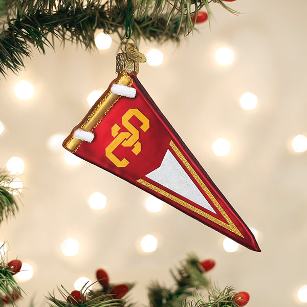 USC Pennant Ornament Old World Christmas