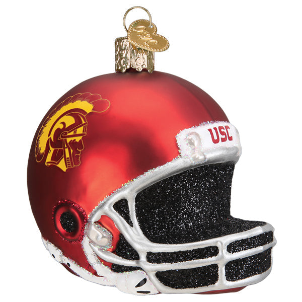 USC Football Helmet Ornament Old World Christmas