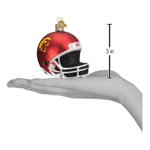 USC Football Helmet Ornament Old World Christmas