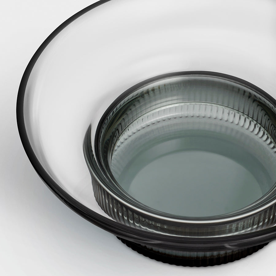 Ensemble Smokey Blue/Gray Small Orrefors