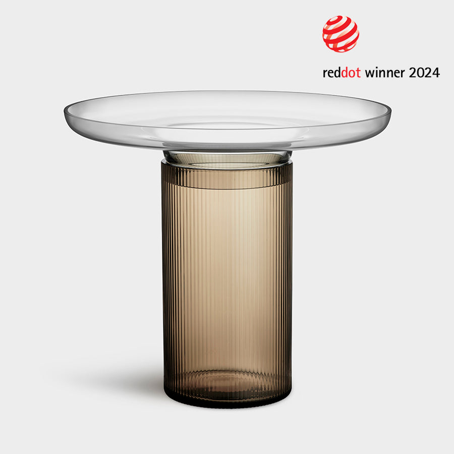 Ensemble Brown/Gray Large Orrefors