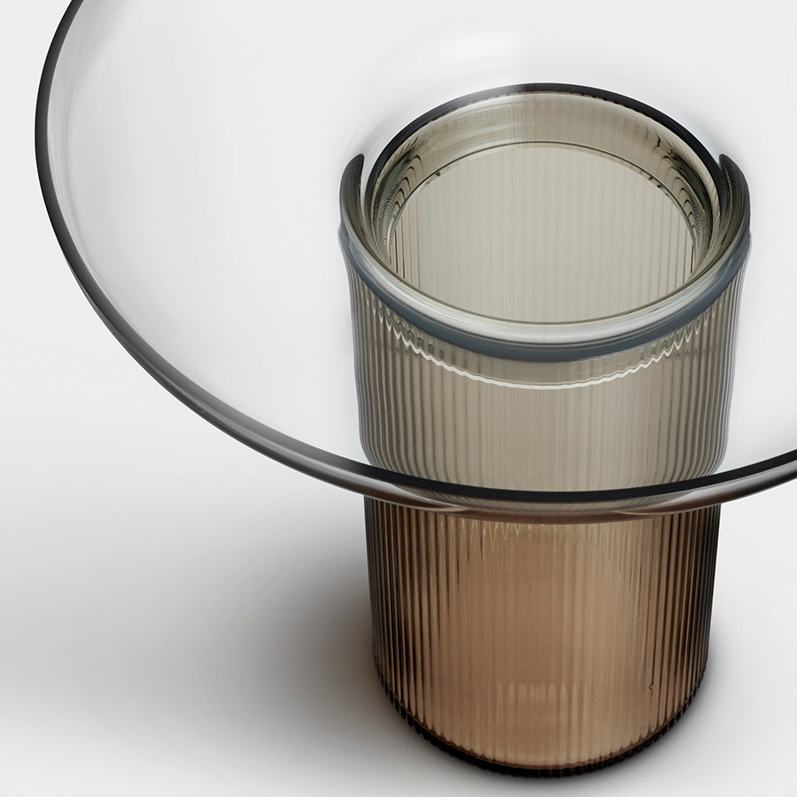 Ensemble Brown/Gray Large Orrefors