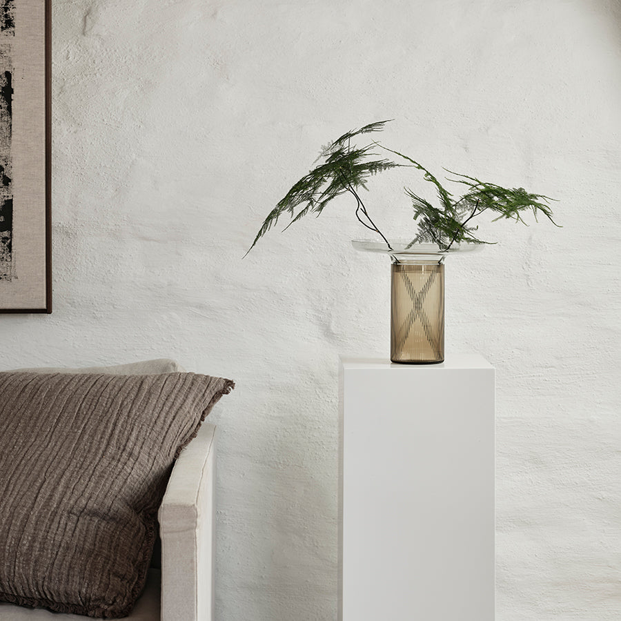 Ensemble Brown/Gray Large Orrefors