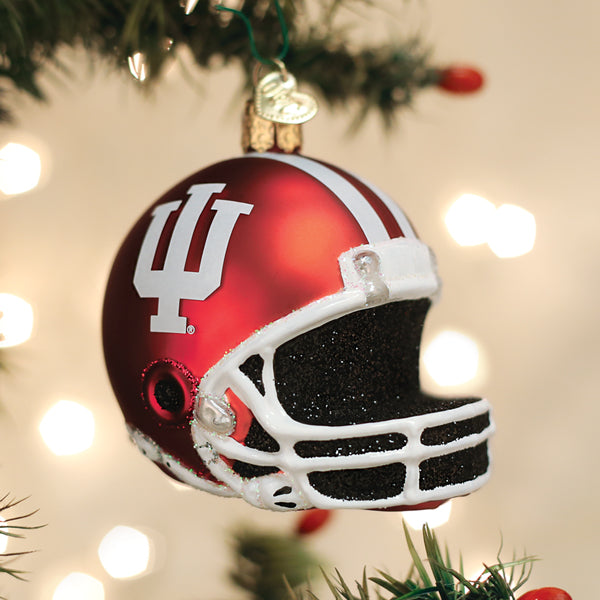 Indiana Football Helmet Ornament Old World Christmas