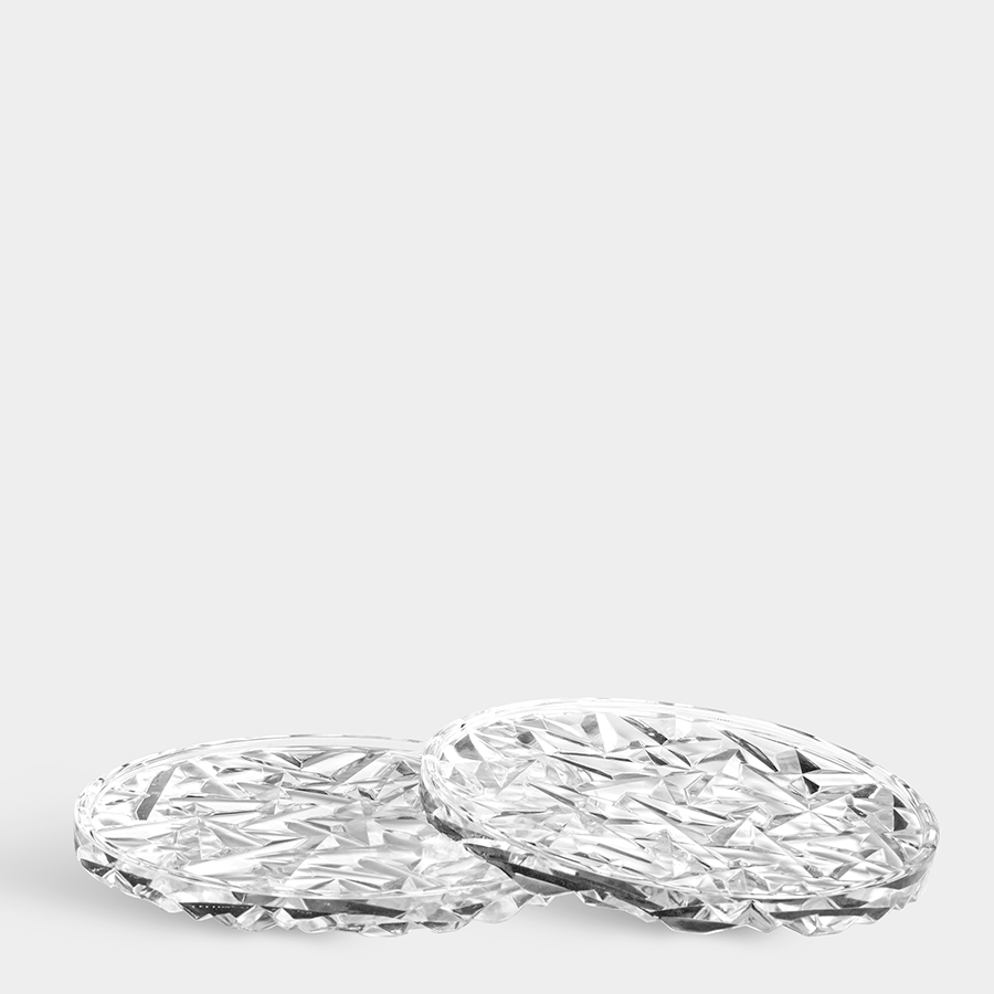 Carat Coaster Small - Set of 2 Orrefors