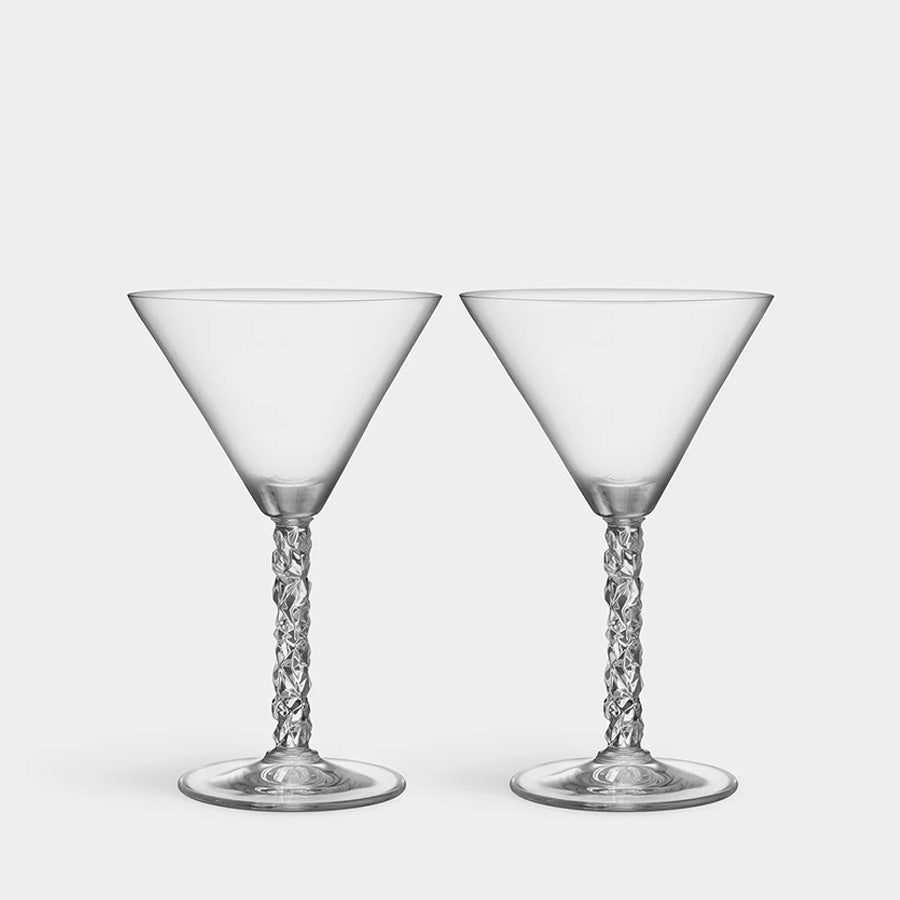 Carat Martini Set Of 2 Orrefors