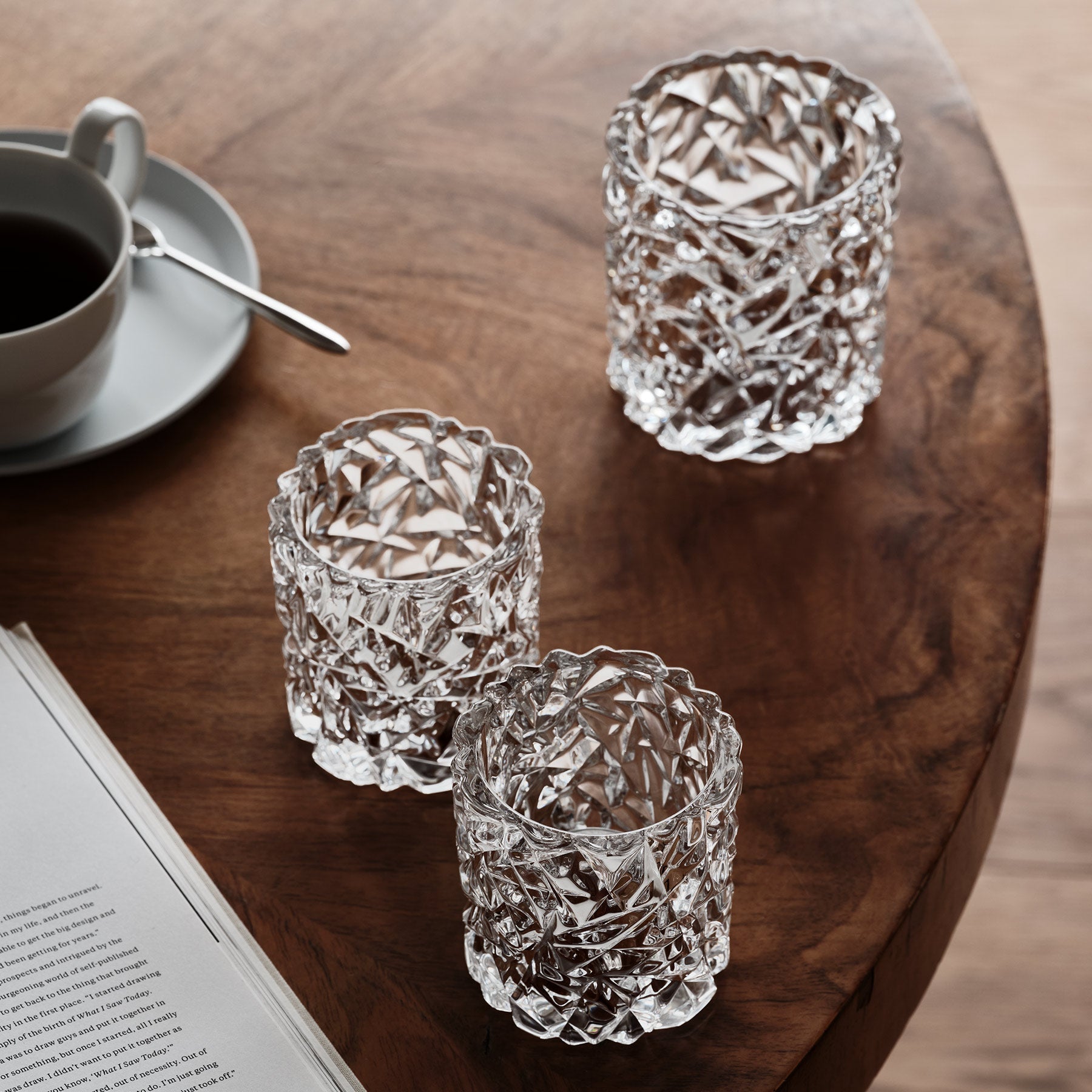 Carat Candle Holder Medium Orrefors