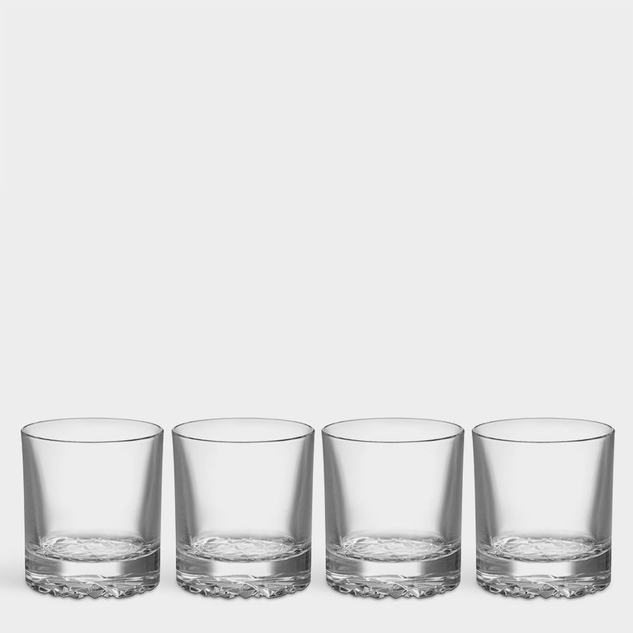 Carat Double Old Fashioned - Set of 4 Orrefors