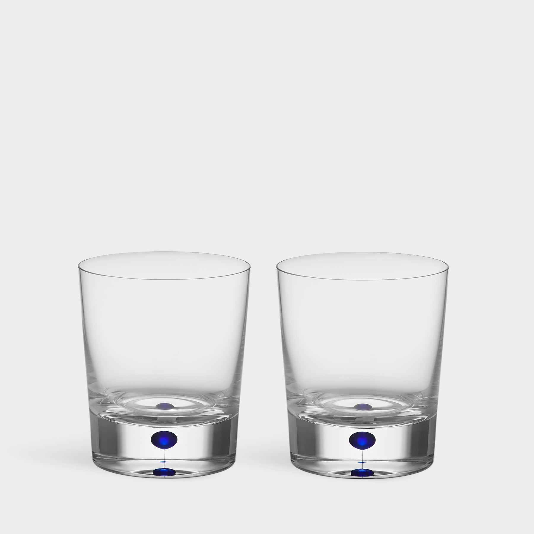 Intermezzo Blue Double Old Fashioned - Set of 2 Orrefors