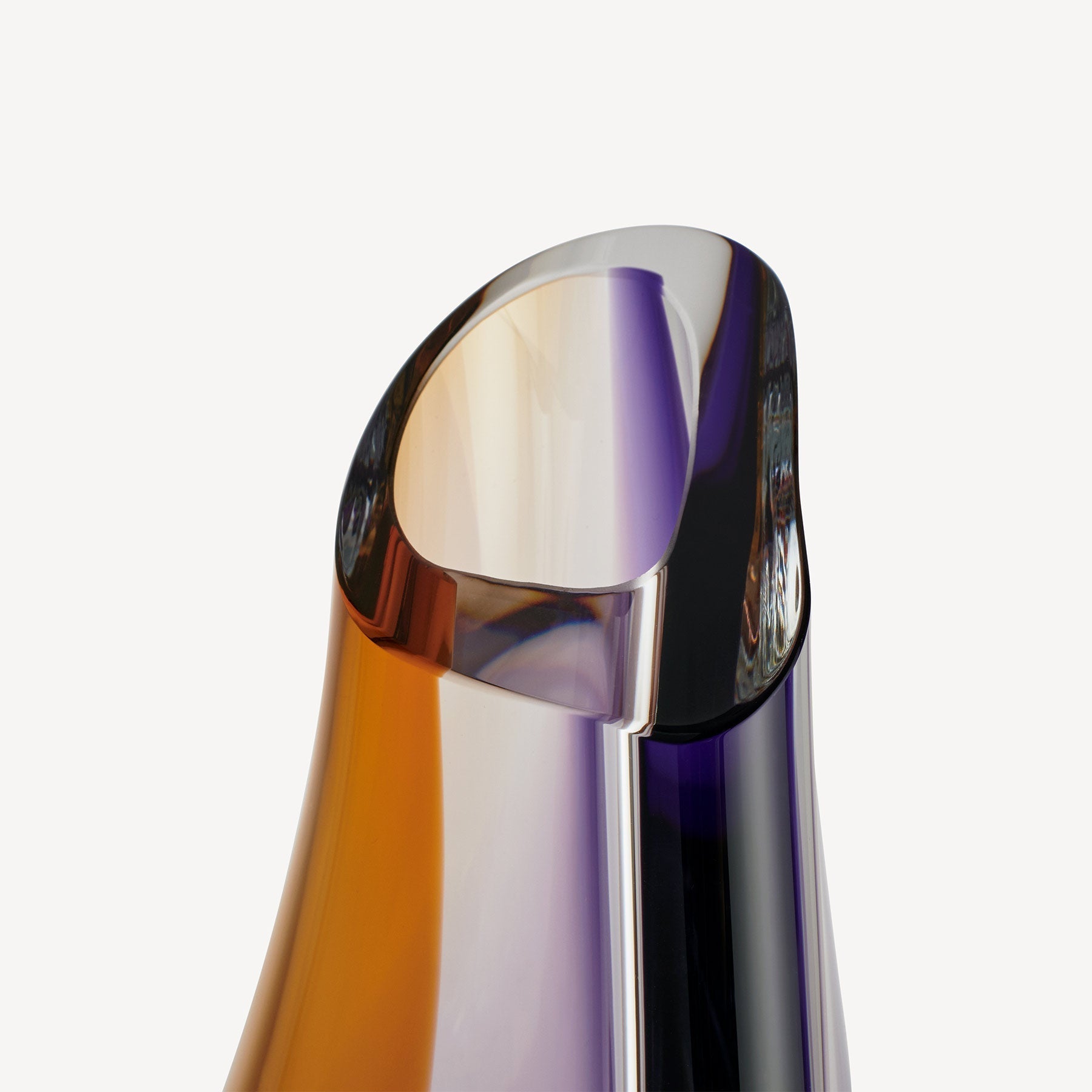 Orchid Vase Low Kosta Boda