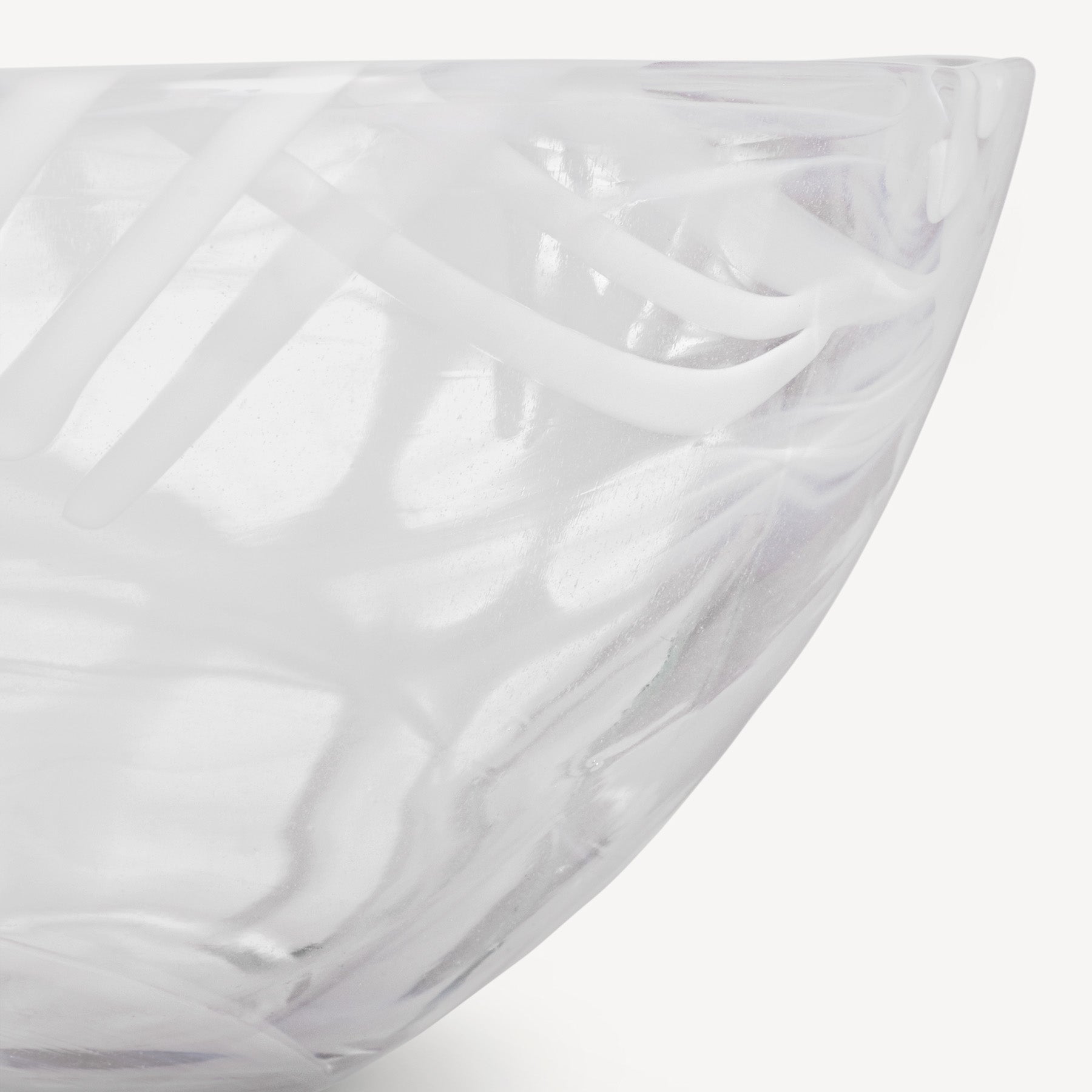 Contrast Bowl White/White Small Kosta Boda