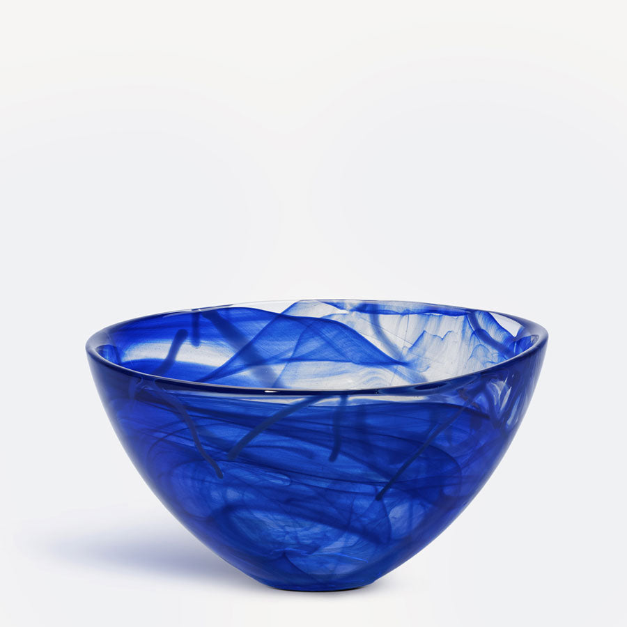 Contrast Bowl Blue/Blue Medium Kosta Boda