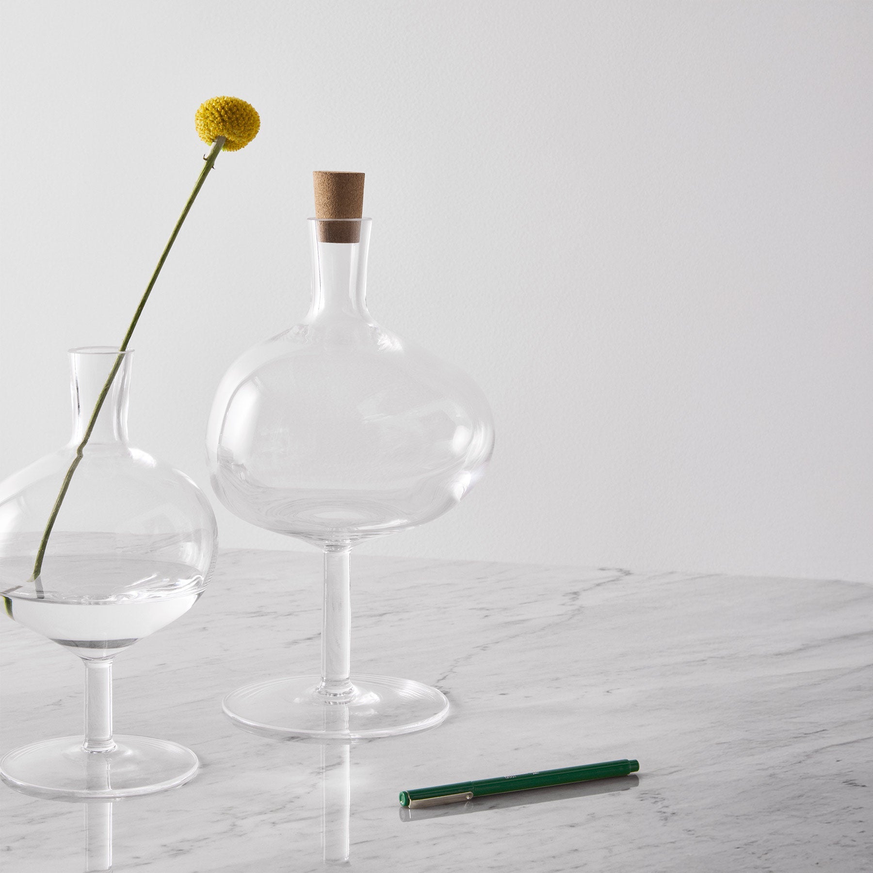 Bod Bottle Clear Large Kosta Boda