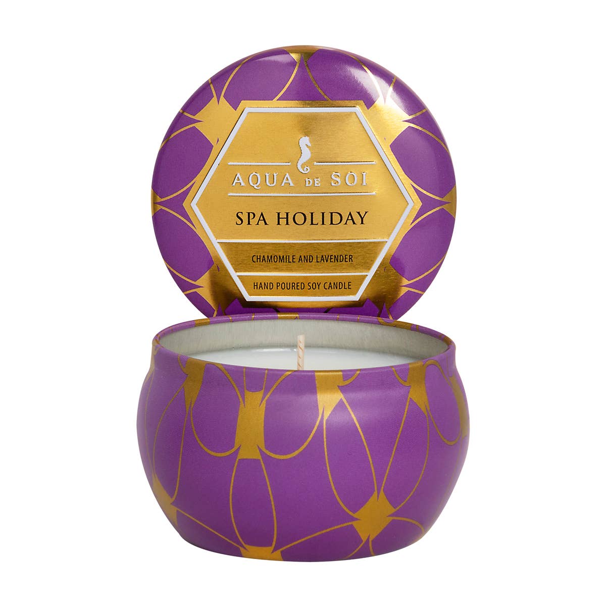 Aqua De SOi Spa Holiday 4oz Tin The SOi Company