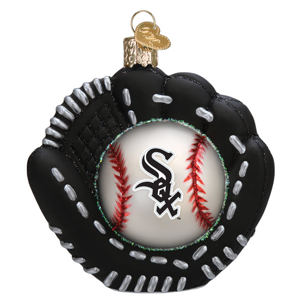 White Sox Baseball Mitt Ornament Old World Christmas