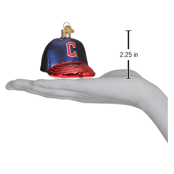 Guardians Baseball Cap Ornament Old World Christmas