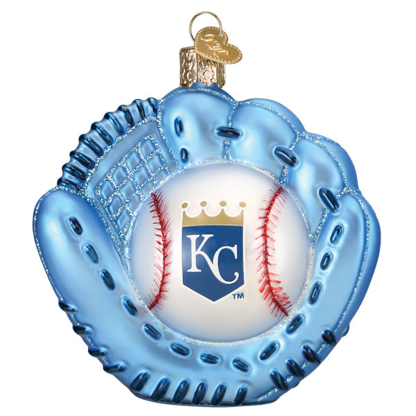 Royals Baseball Mitt Ornament Old World Christmas
